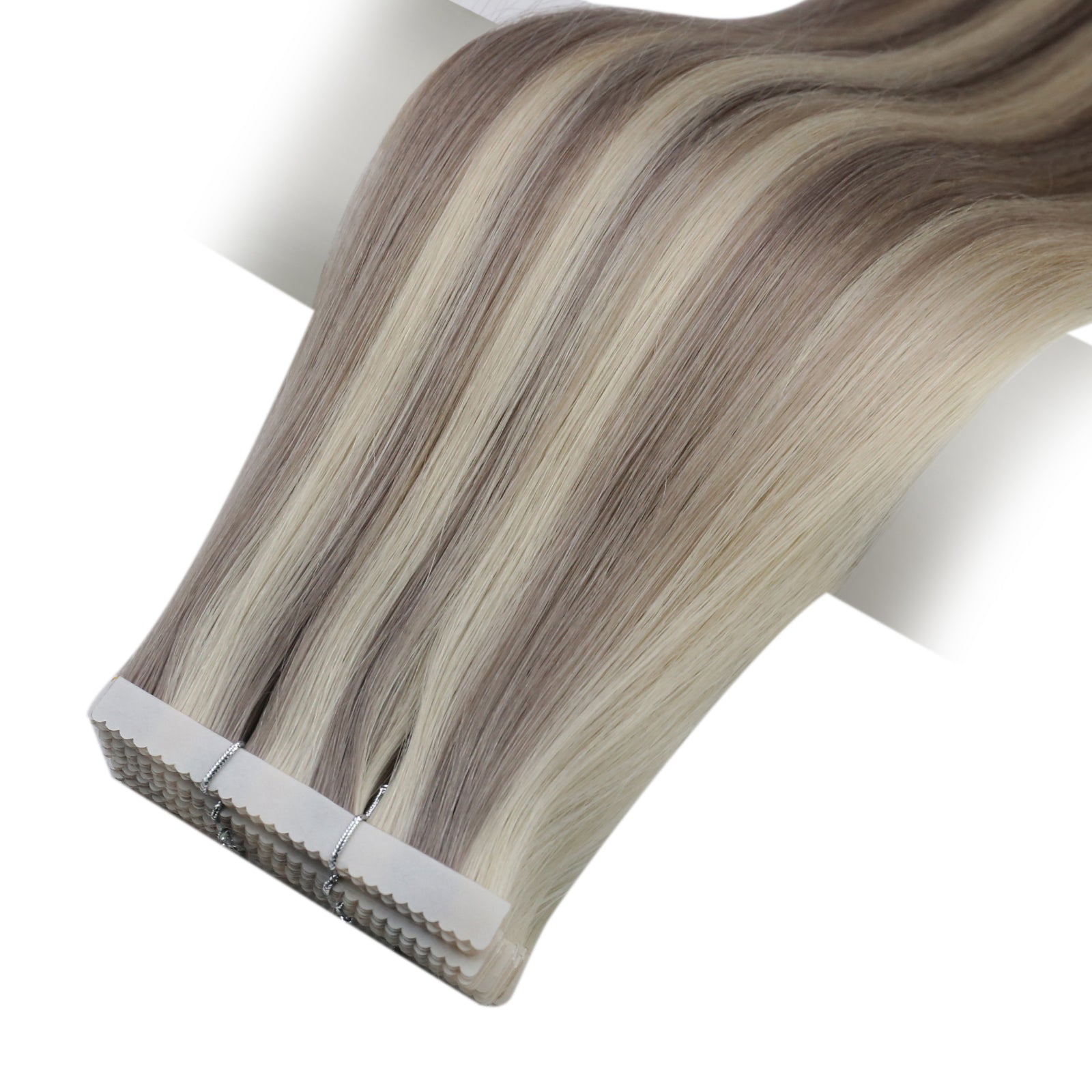 Flower Injection Tape-In Extensions – Highlight Blend - Image 15